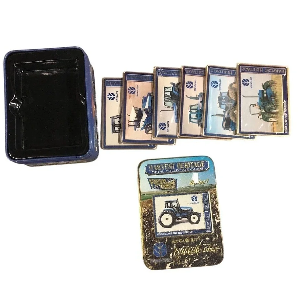 Harvest Heritage Metal Collector Cards 1996 Limited Edition Vintage